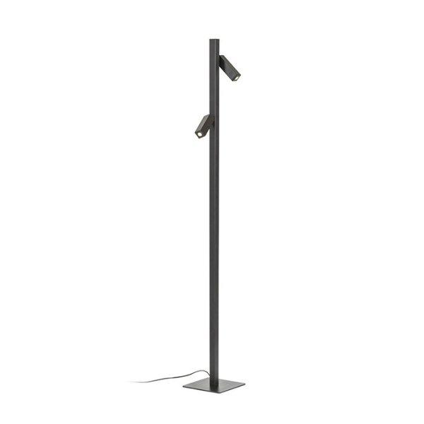 FADO állólámpa fekete 230V LED 2x3W 45° 3000K