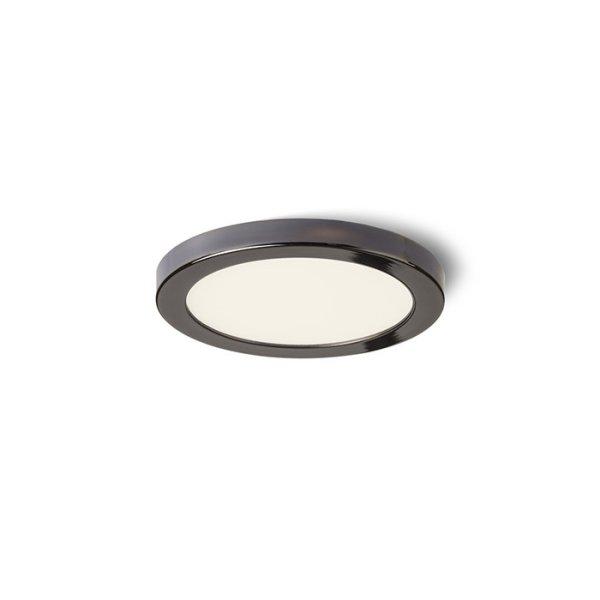 RENDL R12761 HUE LED mennyezeti lámpa, vékony fekete króm