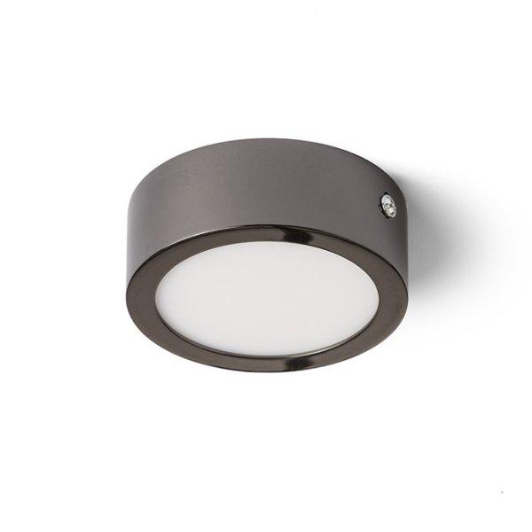 RENDL R12791 HUE LED felületre szerelhető lámpatest, műszaki fekete króm