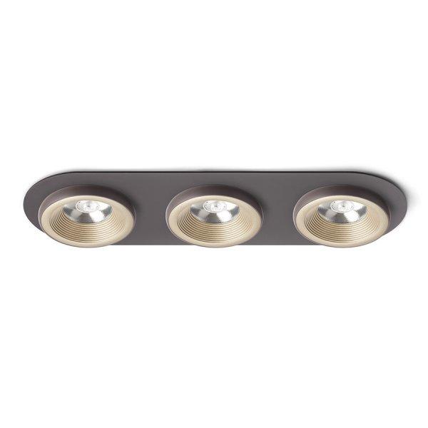 RENDL R13246 SHARM LED mennyezeti lámpa, készlet gyöngyházarany/barna