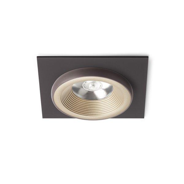 RENDL R13251 SHARM LED mennyezeti lámpa, készlet gyöngyházarany/barna