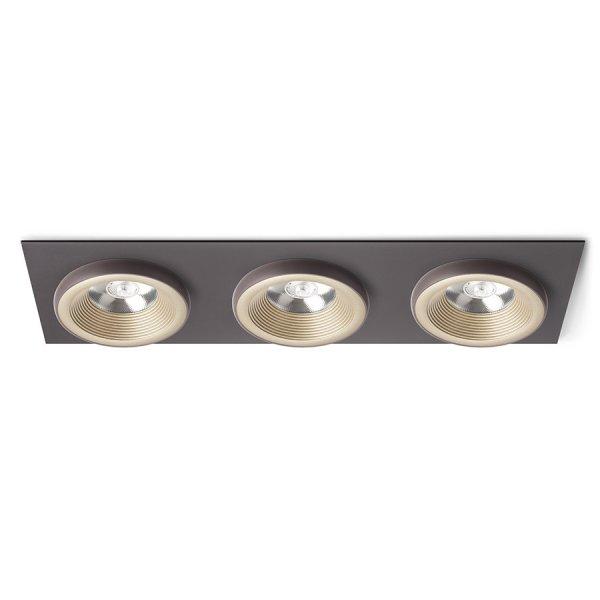 RENDL R13261 SHARM LED mennyezeti lámpa, készlet gyöngyházarany/barna