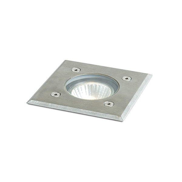 ORBU SQ 10 süllyesztett lámpa rozsdamentes acél 230V LED GU10 15W IP67