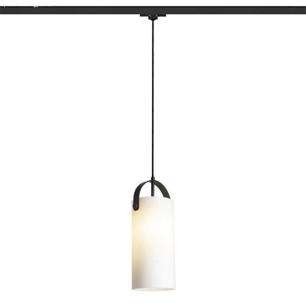 JULIETTA 31 háromáramkörös sínre opálüveg/fekete 230V LED E27 15W