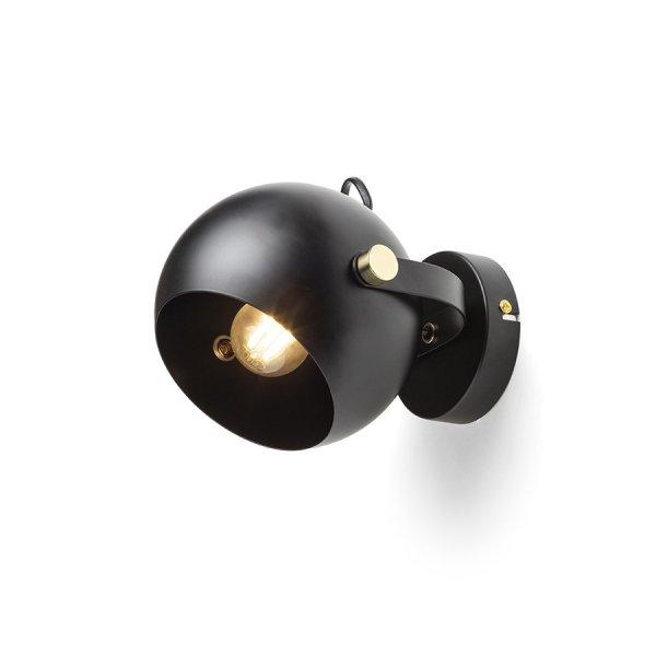 AGNETA felületre szerelhető fekete 230V LED E27 11W