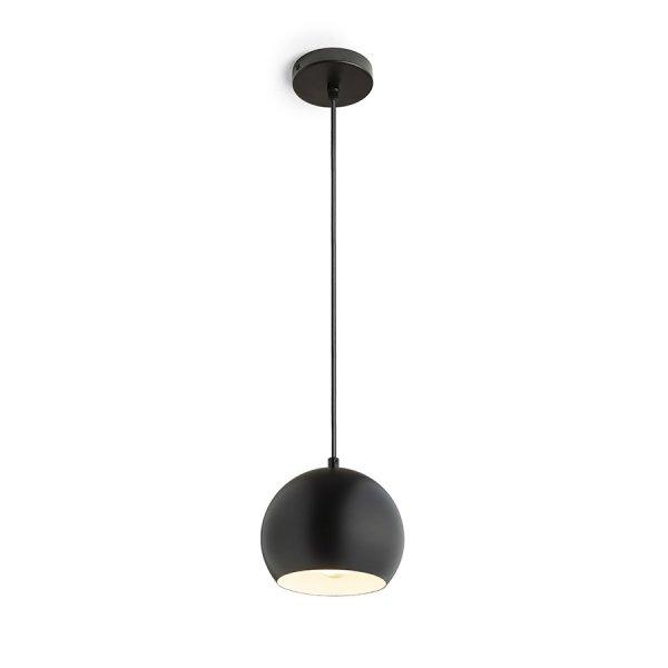AGNETA függőlámpa fekete 230V LED E27 11W