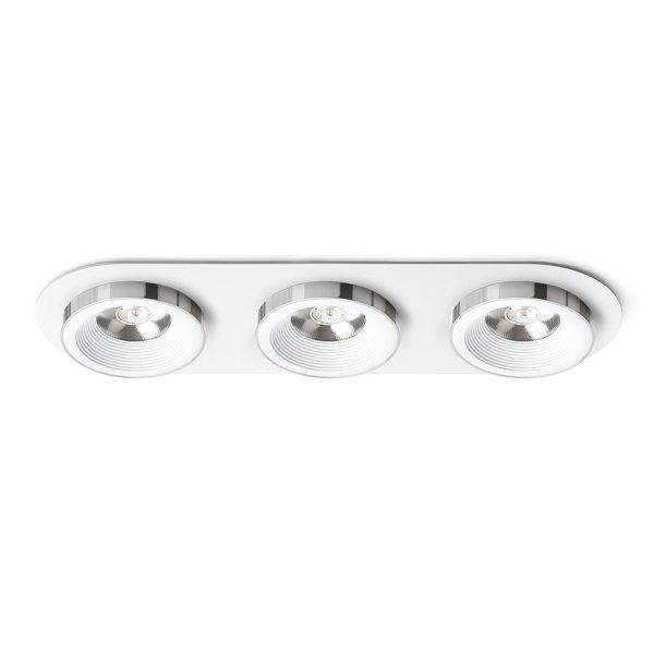 SHARM R III süllyesztett lámpa fehér króm 230V LED 3x10W 24° 3000K