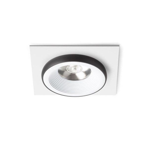 SHARM SQ I süllyesztett lámpa fehér/fekete 230V LED 10W 24° 3000K