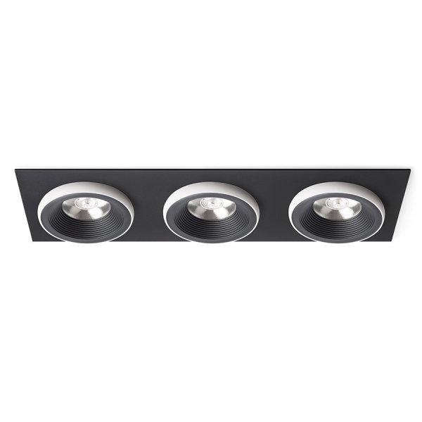 RENDL R14589 SHARM LED mennyezeti lámpa, készlet fekete/fehér