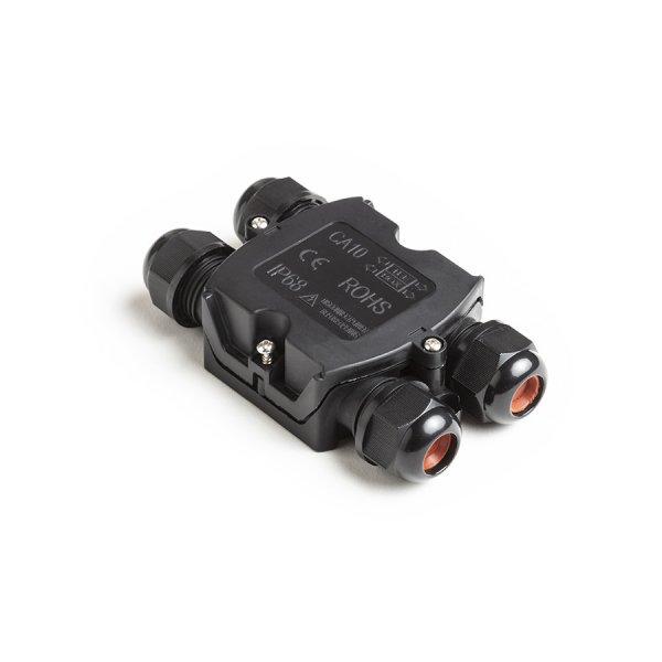 IP-BOX IP68 fekete IP68