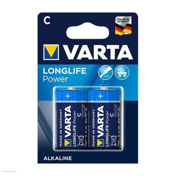 Elem C bébi LR14 1,5V 2 db Varta High Energy tartós