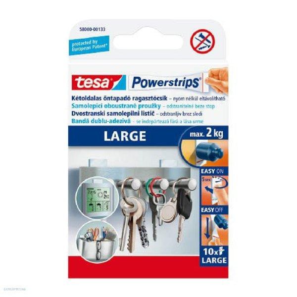 Ragasztócsík Tesa Powerstrips nagyméretű