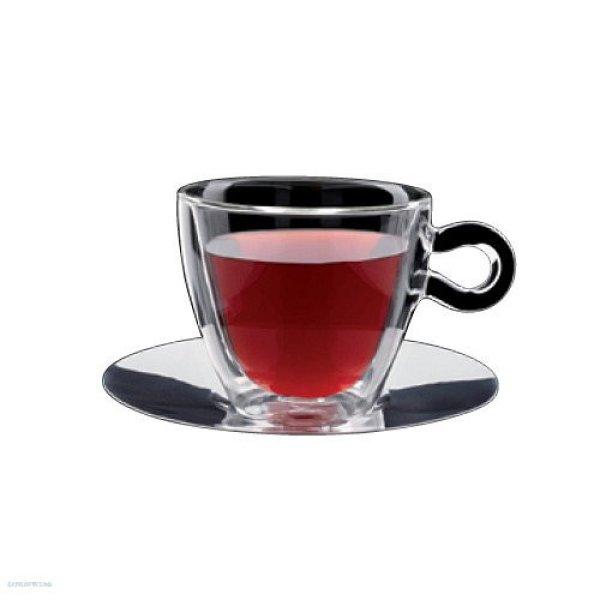 Kávéscsésze Espresso thermo rozsdamentes aljjal 300ml 2db-os 1206TRM008
