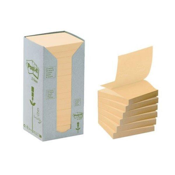 Post-it öntapadós jegyzettömb, R330-1T- "Z" 76x76 Green Line SÁRGA
16 tömb/csomag