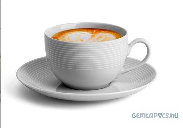 Kávés/teás csésze +alj 25 cm, 6 db/klt Rotberg Porcelain Elegante