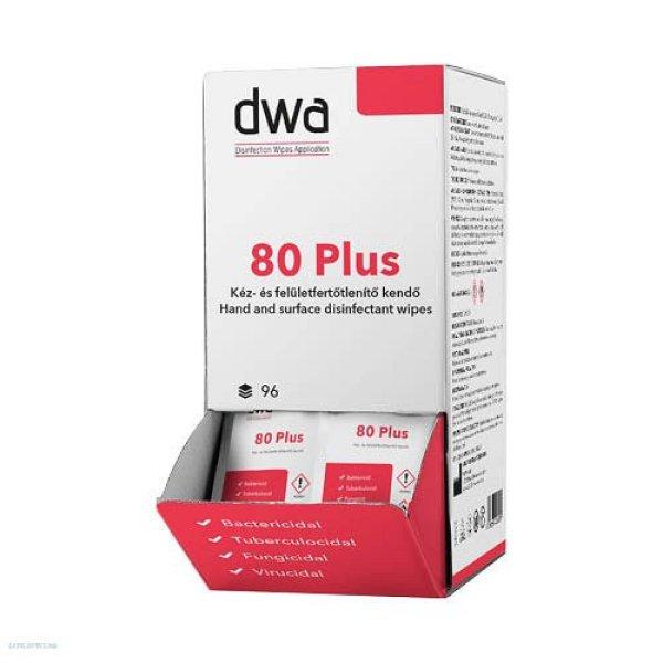 Törlőkendő nedves bőr-és felületfertőtlenítő DWA80Plus 96x1lap
kínáló