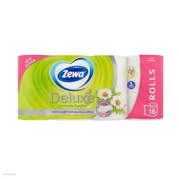 Egészségügyi papír ZEWA Deluxe Kamilla 16 tekercs 3 rétegű