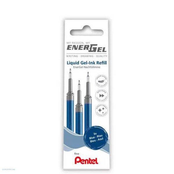 Rollerirón betét Pentel EnerGel 3db-os tűhegyű 0.25 mm LRN5-3C 