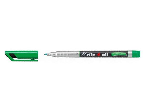 Marker permanent Stabilo Write-4-all F, 156/36, zöld