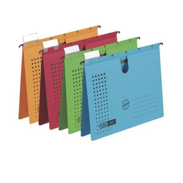Függő gyorsfűző A/4 Elba 85741 piros