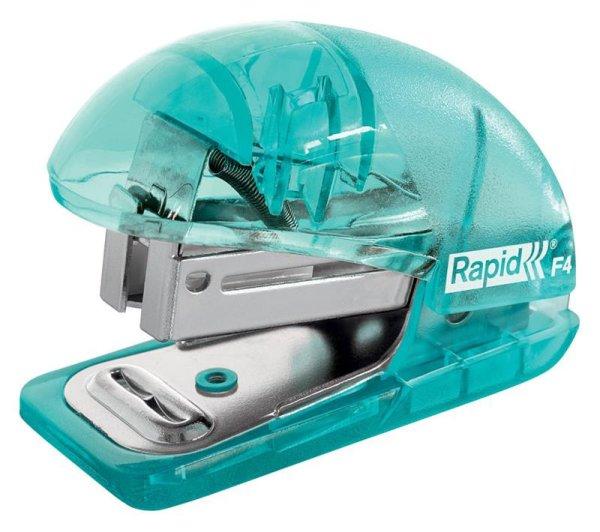 Fűzőgép RAPID Colour'Ice mini 10lap áttetsző kék