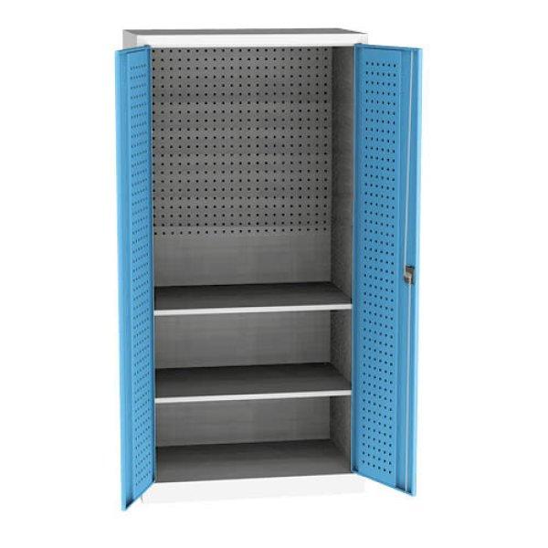 Kétajtós szekrény Triumph KSPD11B nagy teherbírású 118x95x60 cm 2 polccal
szürke