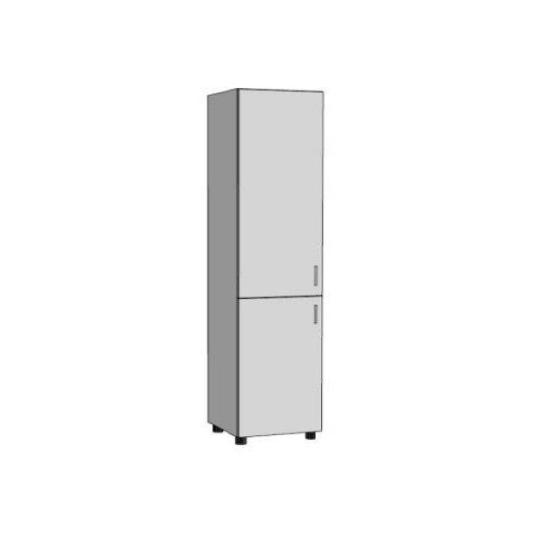 Szekrény 5 rendezős F-5R.14-40, 40x40x179 B barna