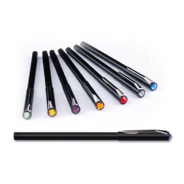 Golyósirón fekete 13,5cm "MADE WITH SWAROVSKI ELEMENTS" mágneses
black diamond sötéttürkiz