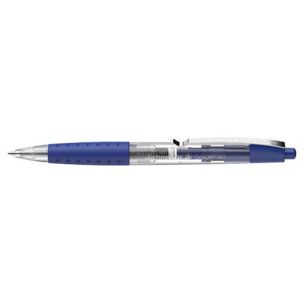 Rollerirón zselés 0,4 mm nyomógombos SCHNEIDER Gelion + kék
