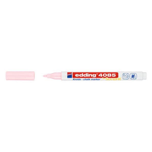 Marker EDDING 4085 folyékony krétamarker pasztell rózsaszín