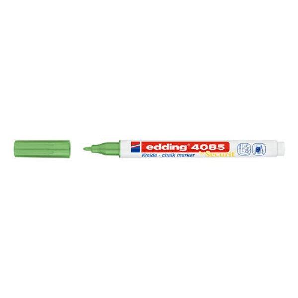 Marker EDDING 4085 folyékony krétamarker metálzöld
