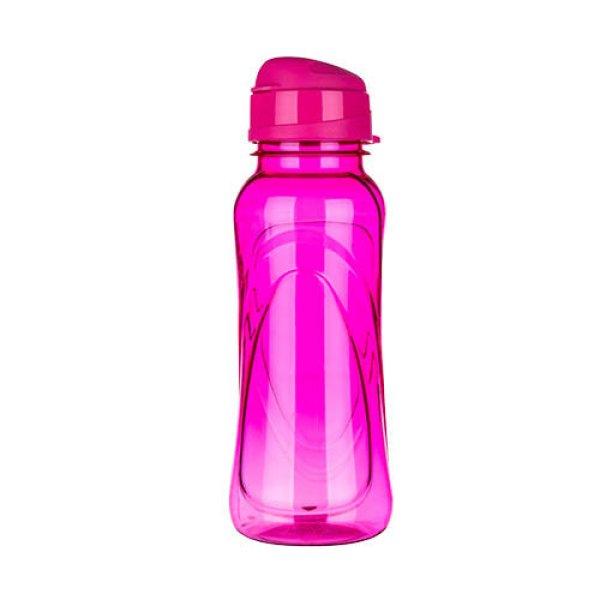 Italtartó kulacs SLIM műanyag 0,5l rózsaszín
