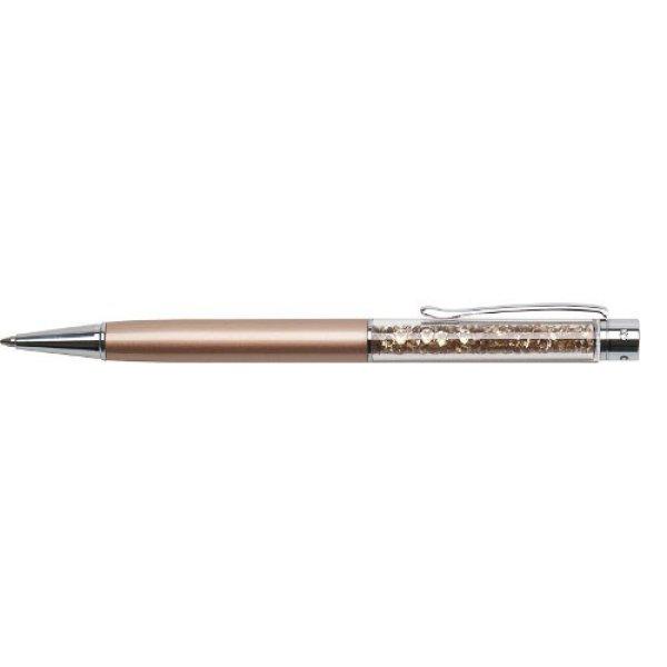 Golyósirón felül SWAROVSKI® kristályokkal töltve arany tolltest 14 cm
hematite arany