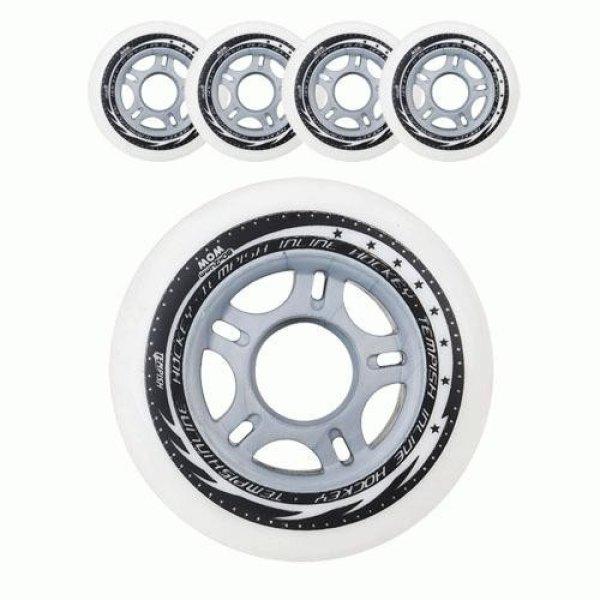 WOOW 80x24 78A wheel set for inline hockey
