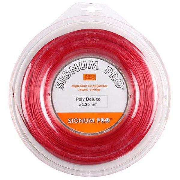 Poly Deluxe Red tenisz húr 200 m átmérőjű 1,22