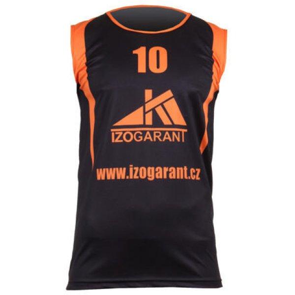 4XL méretű szublimált kosárlabda mez