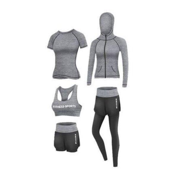 Runner 5W fitness szett, szürke, S-es méret