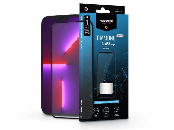 Apple iPhone 13 Pro Max/14 Pro Max/14 Plus edzett üveg képernyővédő fólia
- MyScreen Protector Diamond Glass Lite Edge2.5D Full Glue - fekete