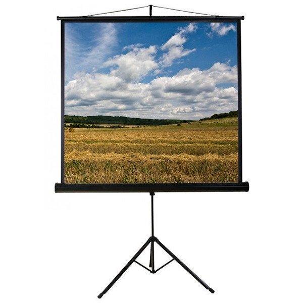 Funscreen Tripod 1:1 180cm×180cm hordozható 3 lábú állványos
vetítővászon
