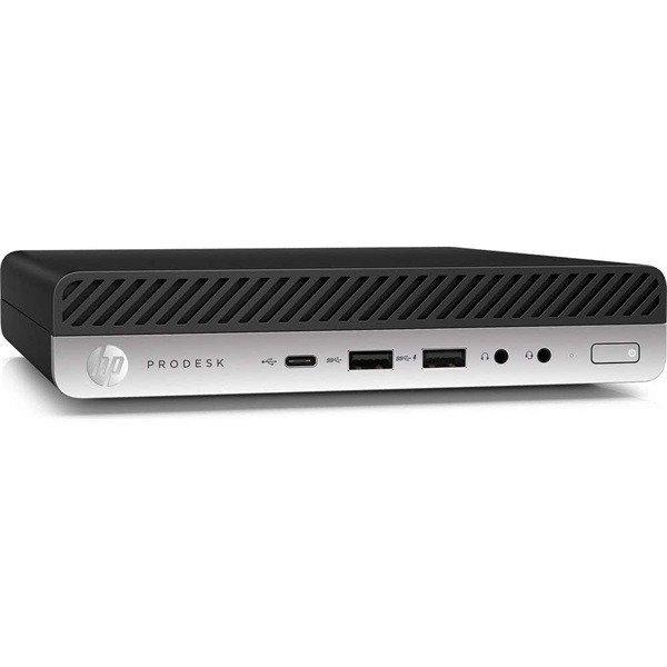 HP ProDesk 600 G5 Micro/i5-9500T/16GB/256GB SSD/Win Pro COA fekete asztali
számítógép (Használt A)
