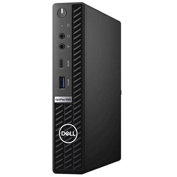 Dell Optiplex 5080 Micro/i5-10th/16GB/256GB SSD/Win Pro COA/fekete asztali
számítógép (Használt A+,felújított)