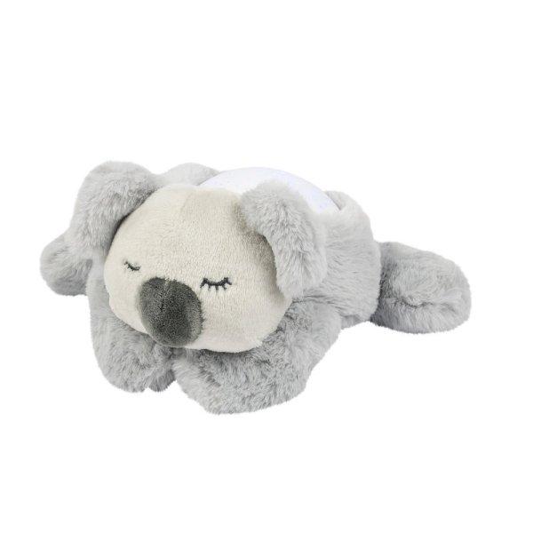 Nattou éjjeli fény projektor zenélő plüss koala - szürke