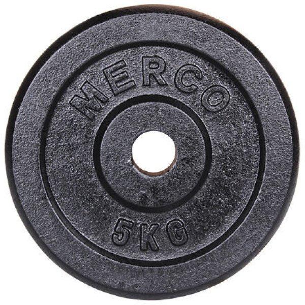 Súlyzótárcsa acélból, 31 mm, súly 15 kg