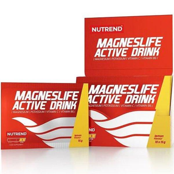 Magneslife Aktív Ital 10 x 15 g narancs ízű