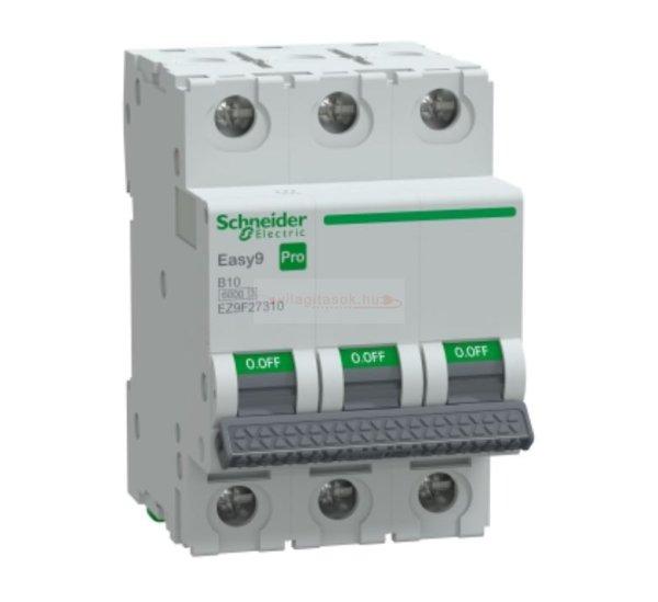 Schneider Easy9 Pro kismegszakító 3P B 10A 6kA