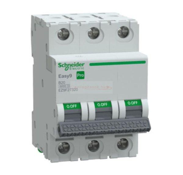 Schneider Easy9 Pro kismegszakító 3P B 20A 6kA