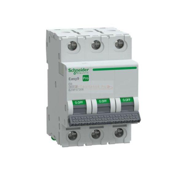 Schneider Easy9 Pro kismegszakító 3P C 6A 6kA