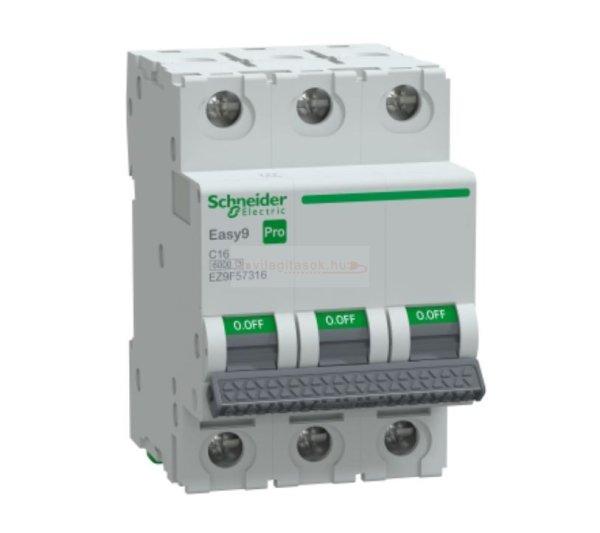 Schneider Easy9 Pro kismegszakító 3P C 16A 6kA