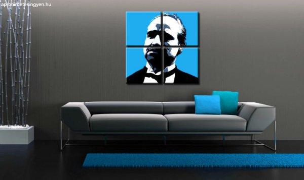 Marlon Brando kézzel festett POP Art festménye 4 rész mb4 | különböző
méretek