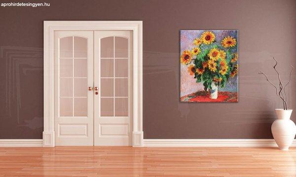A kép a vásznon SUNflowers - Claude Monet REP082